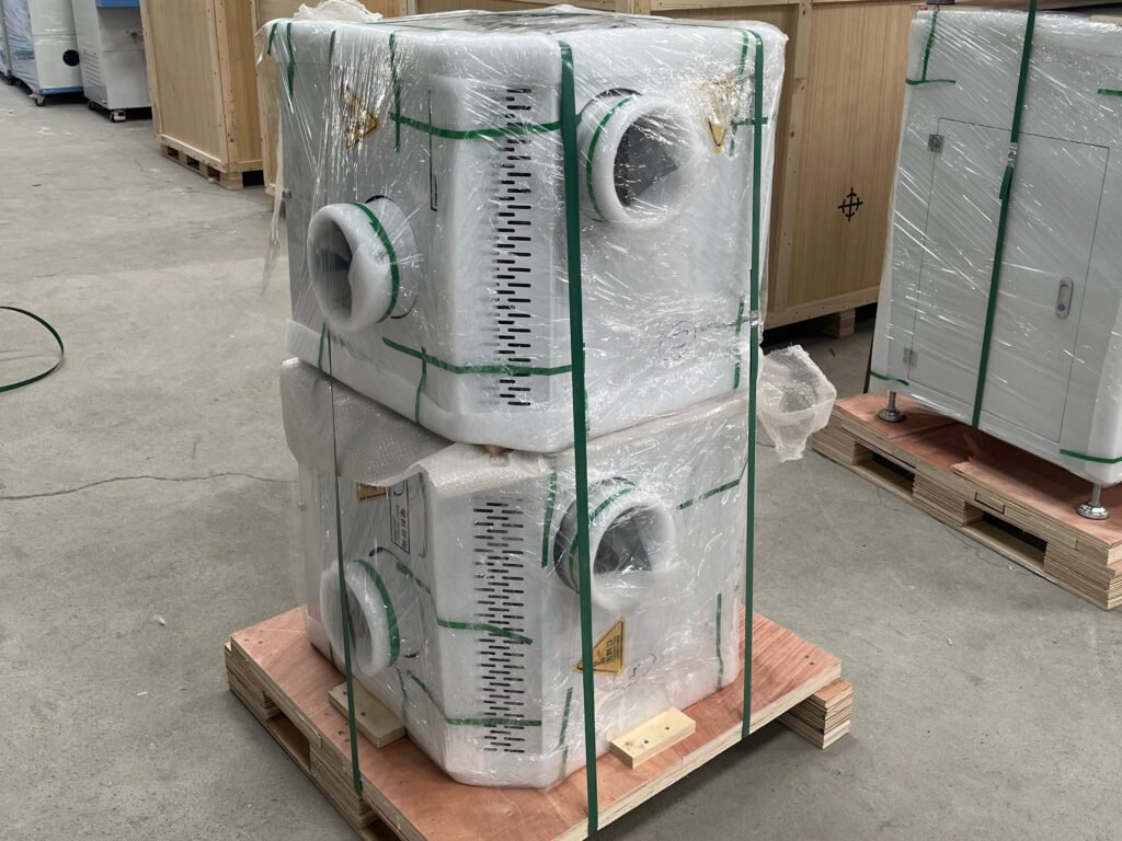 fuda 46f wooden case automatic pillow cushion filling machine