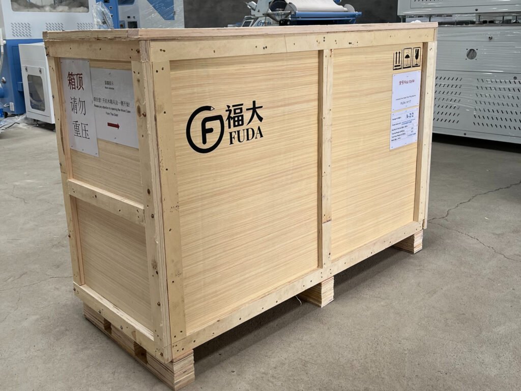 Oil-Free Air Compressor fuda 6kw wooden case oil free piston air compressor