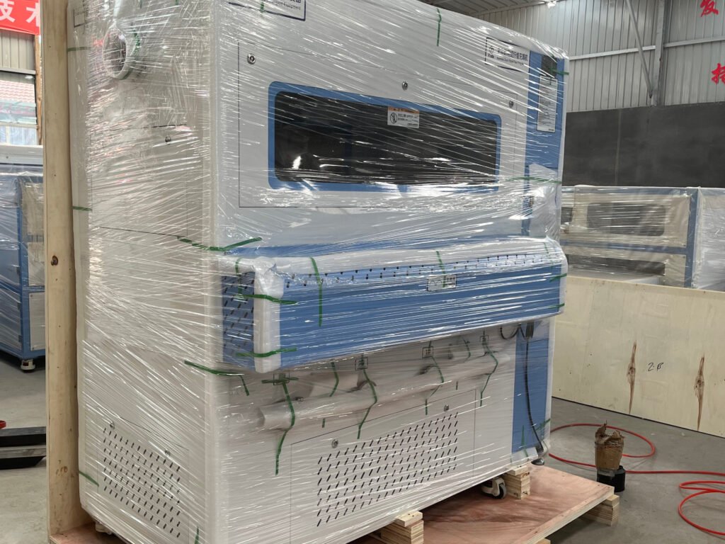 Synthetic Fiber Blowing Machine fuda 8f8d wooden case automatic polyester fiber filling machine