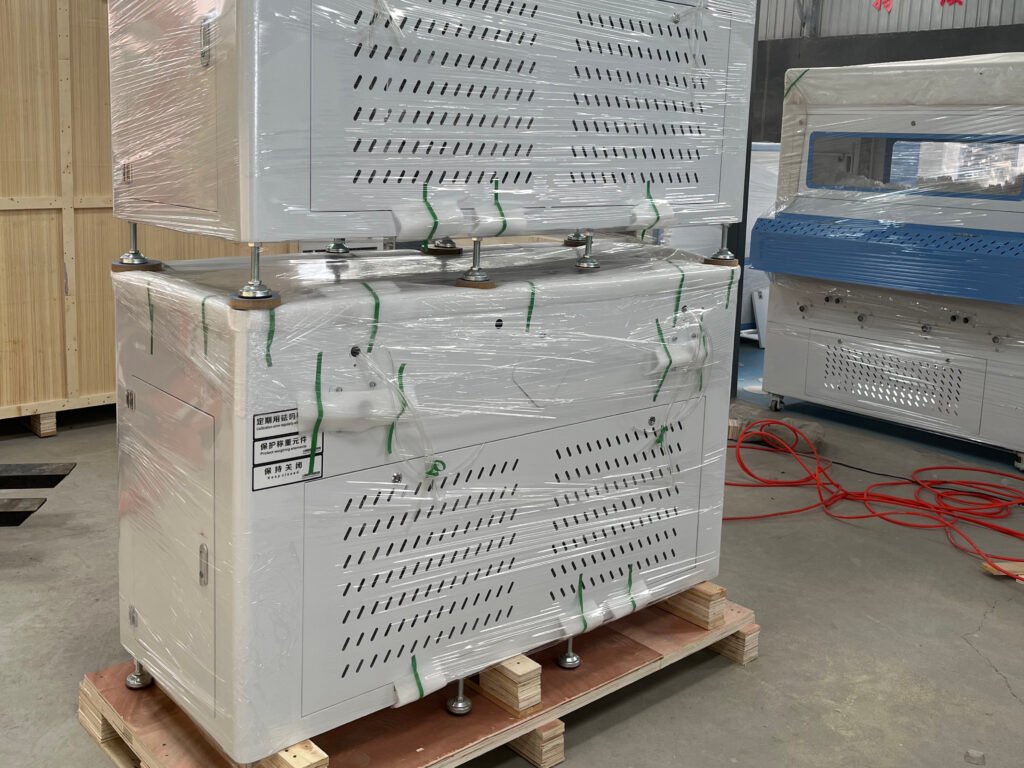 Synthetic Fiber Blowing Machine fuda 8f8d wooden case four ports ball fiber blowing machine
