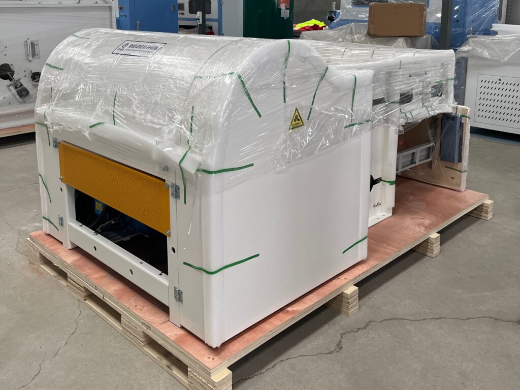 fuda ao500d wooden case compact recycled fiber carding machine