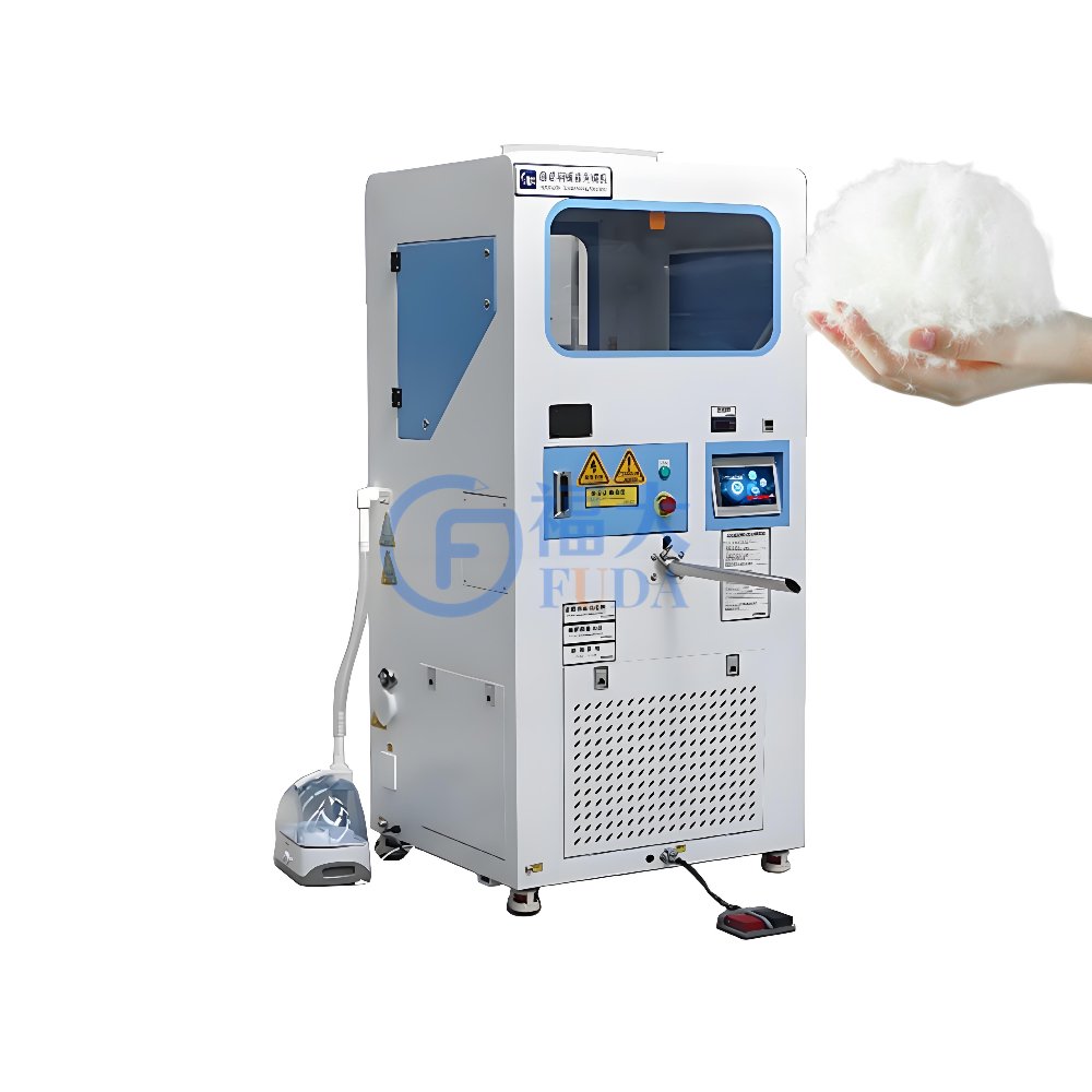 fuda h21e duck down filling machine