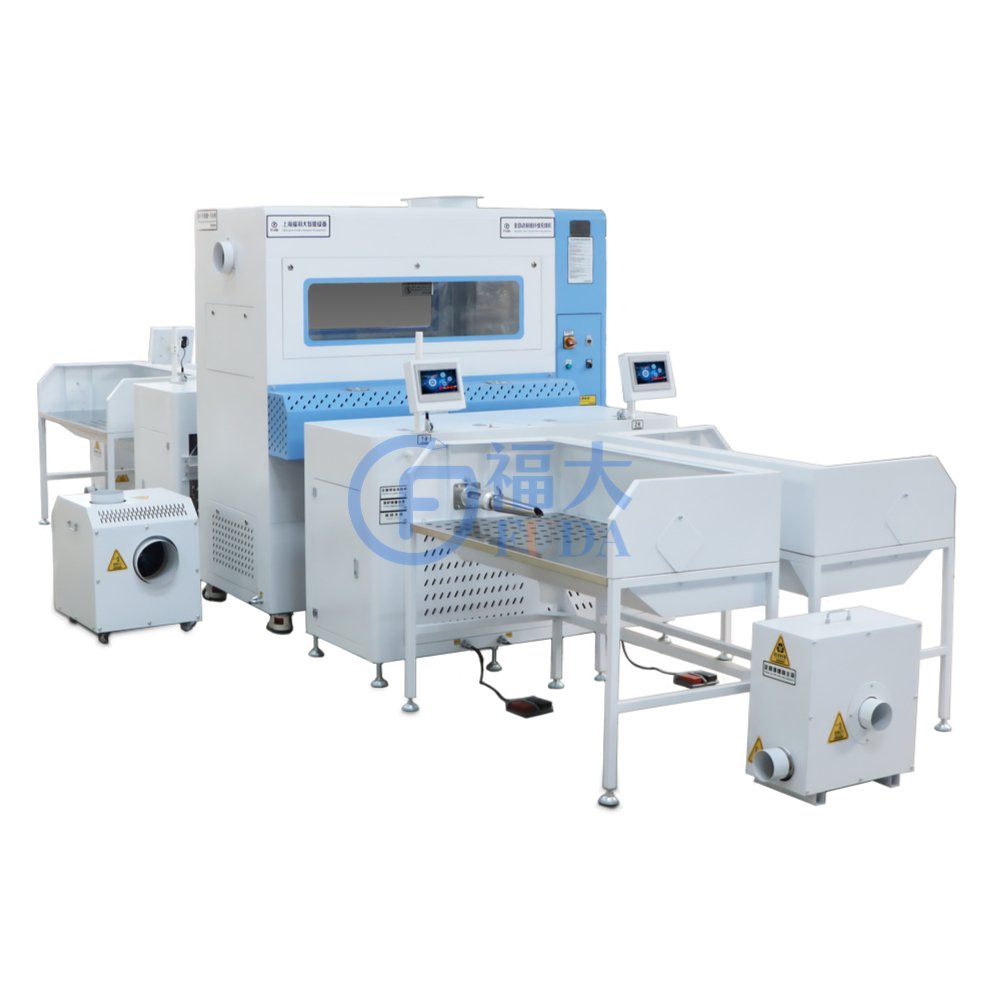 image 8f8d fuda four head polyester ball fiber filling machine