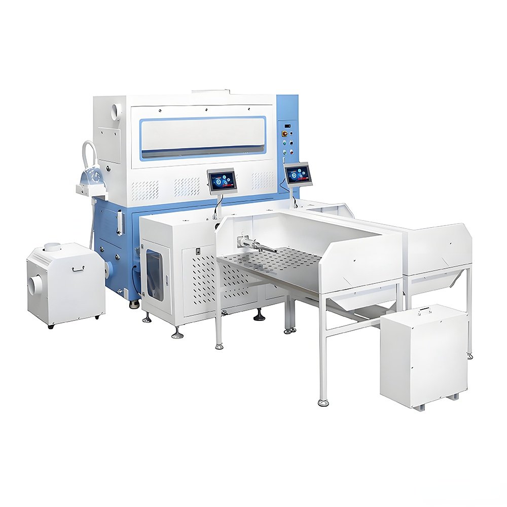 image 8t6d fuda dual ports goose down jacket filling machine