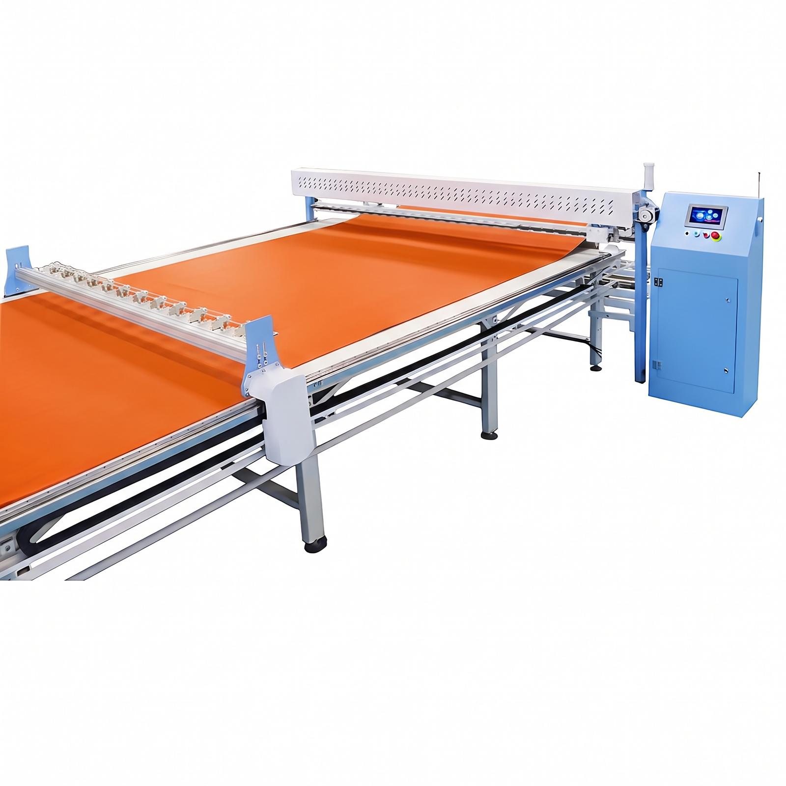 image 2108c one way fabric spreading machine with auto cutter