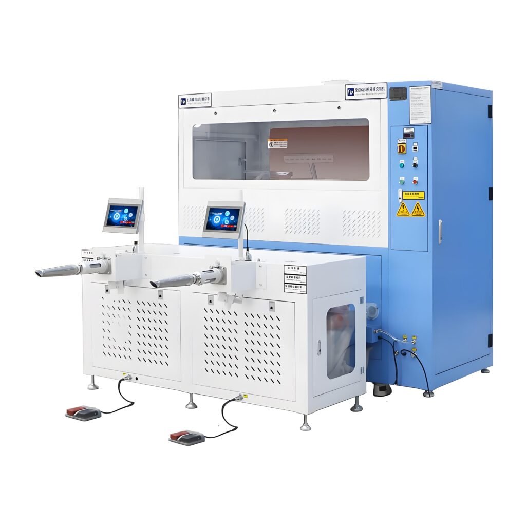 image h8t6d fuda dual head automatic sleeping bag filling machine