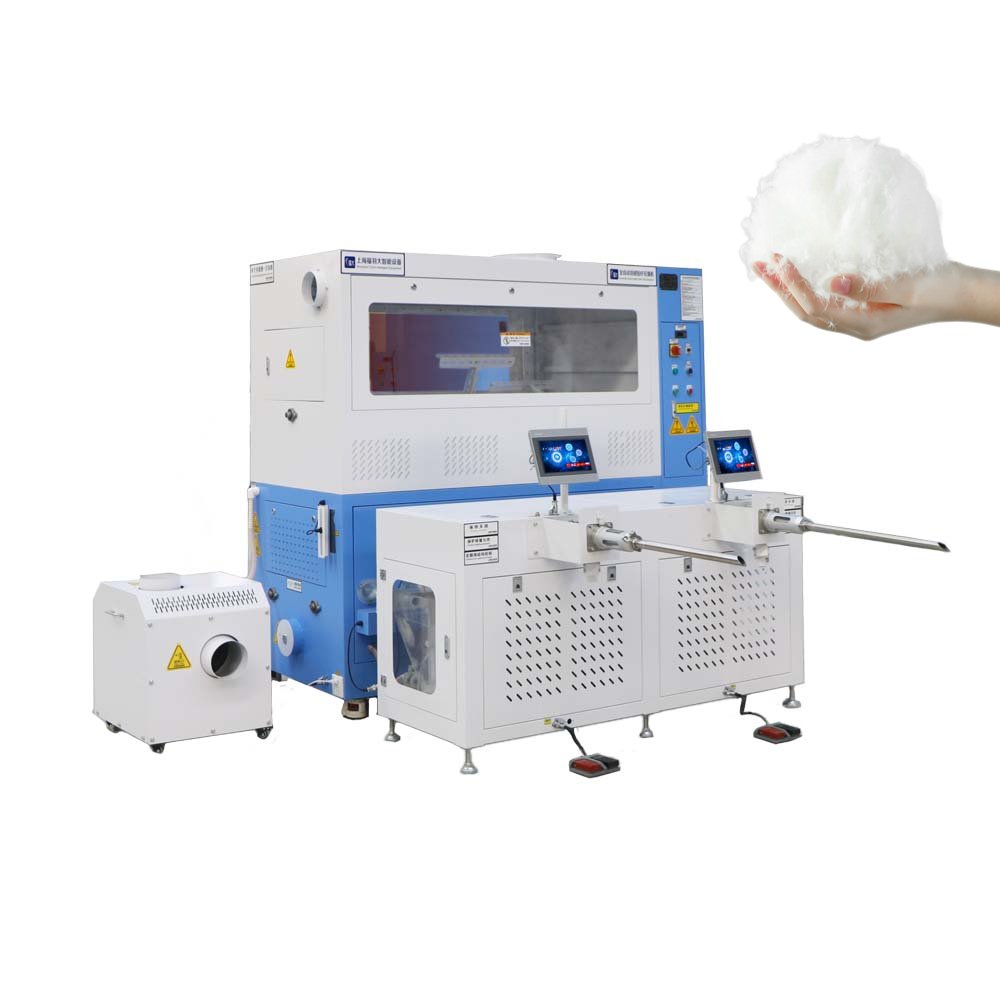 image h8t6d fuda dual nozzle goose down quilt filling machine